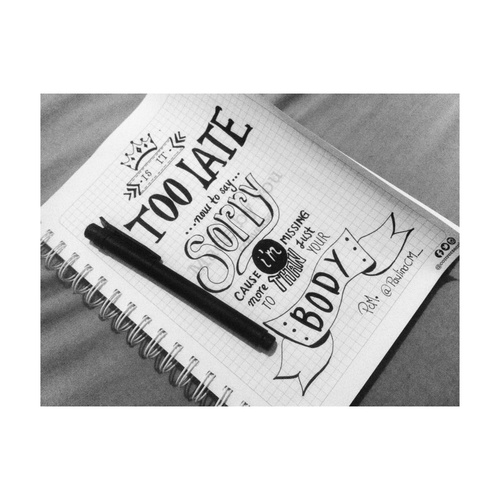 500x500 is it too late now to say my - Sorry Drawing