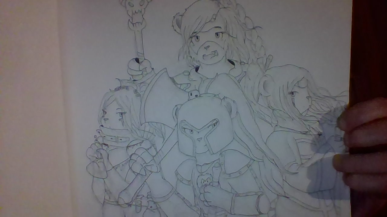 1280x720 sorry about the quality i tried drawing my pandaren! i'm still - Sorry Drawing