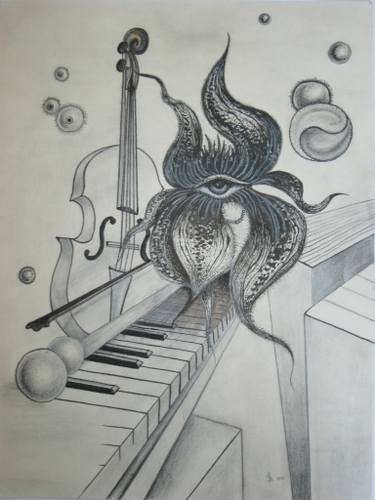 375x500 the melody of the soul drawing - Soul Drawing
