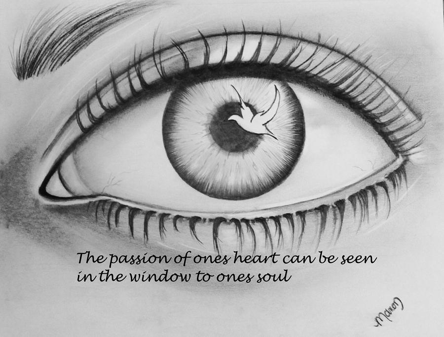 900x683 window to the soul drawing - Soul Drawing
