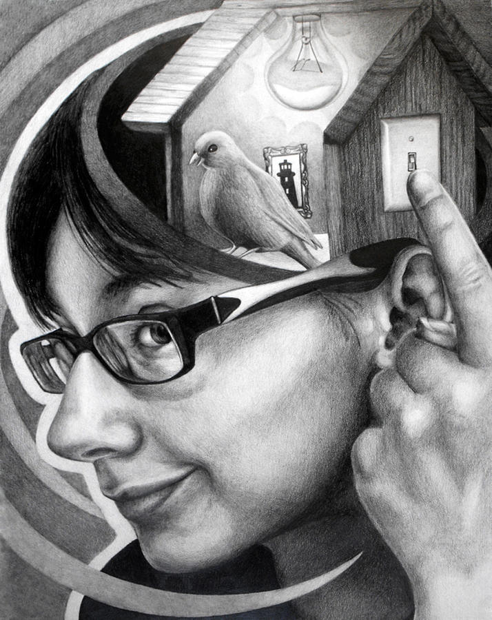 714x900 birdhouse in your soul drawing - Soul Drawing