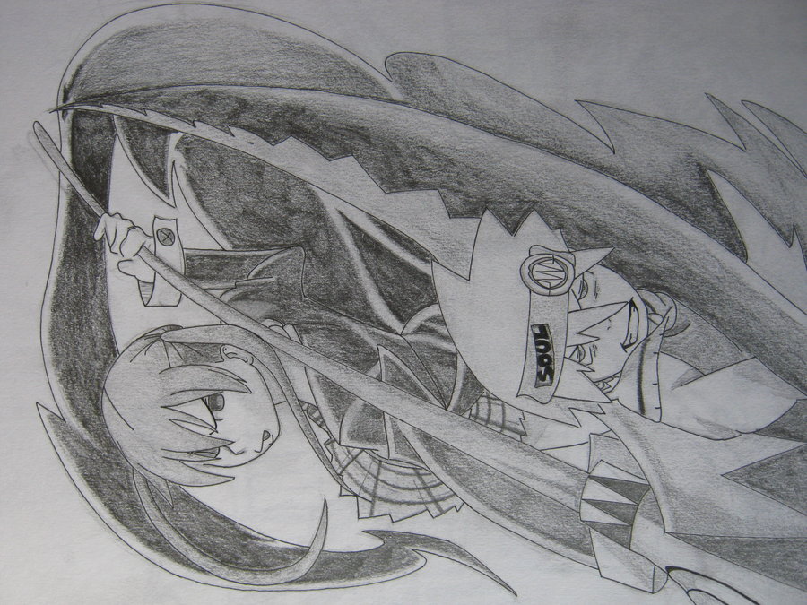 900x675 rapier drawing soul eater for free download - Soul Eater Drawing