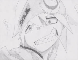 323x250 soul eater drawing soul evans - Soul Eater Soul Drawing