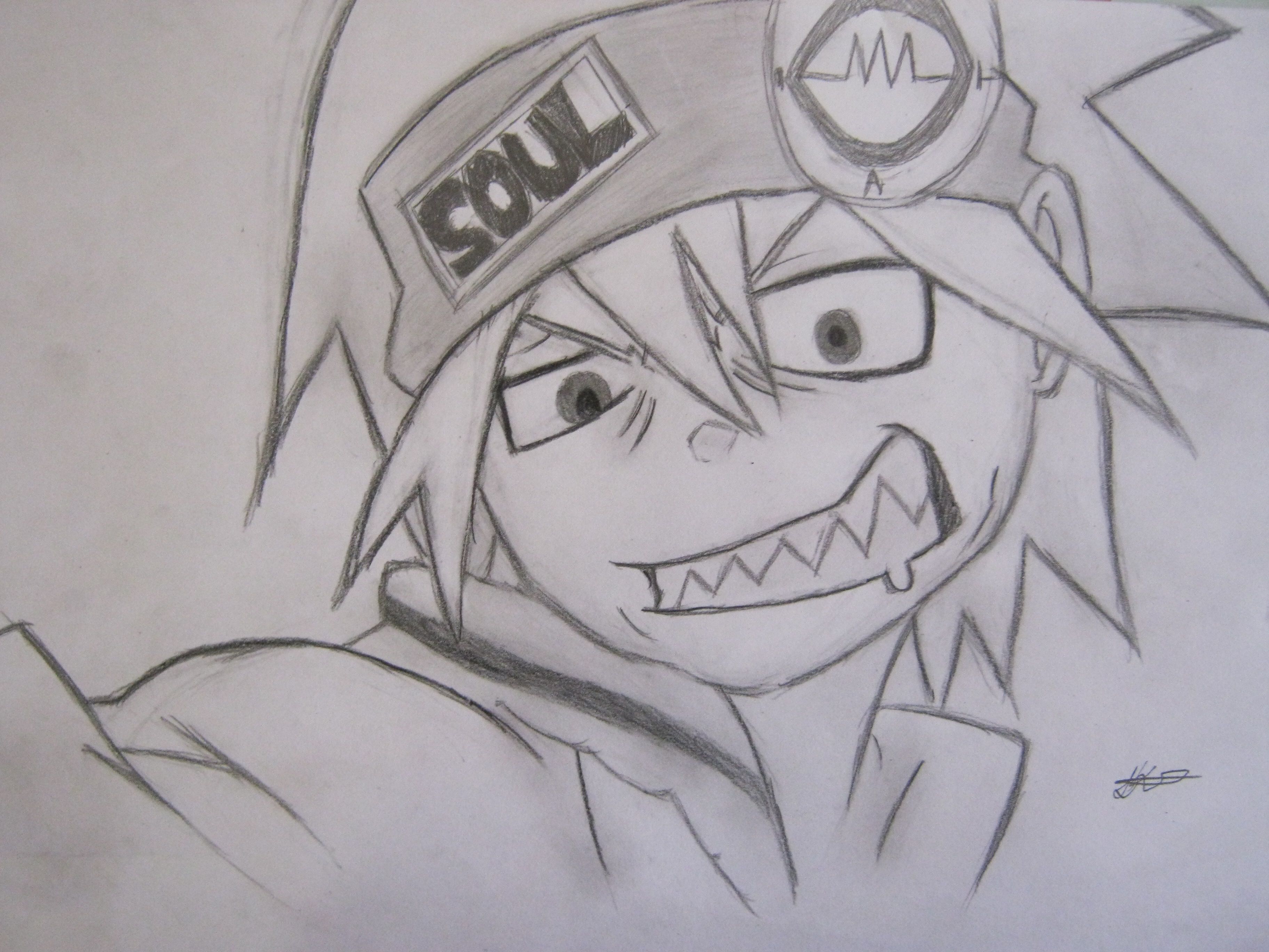 3648x2736 soul eater evans! from soul eater drawings - Soul Eater Soul Drawing