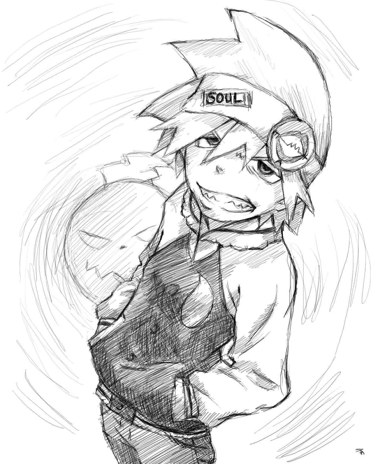 1280x1600 soul eater soul drawing - Soul Eater Soul Drawing