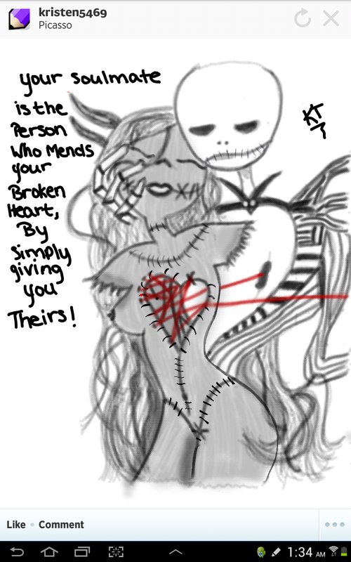 500x800 Soulmate Drawings - Soulmate Drawing