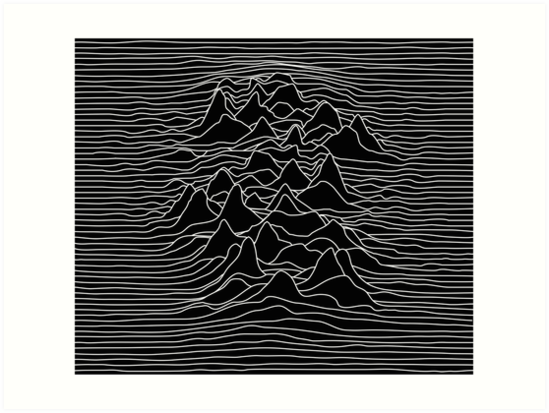 549x413 black and white illustration - Sound Wave Drawing