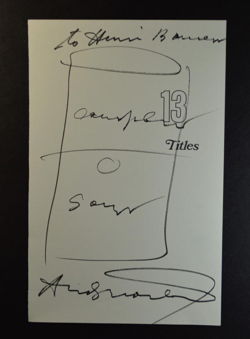 812x1100 andy warhol vintage soup can drawing - Soup Can Drawing