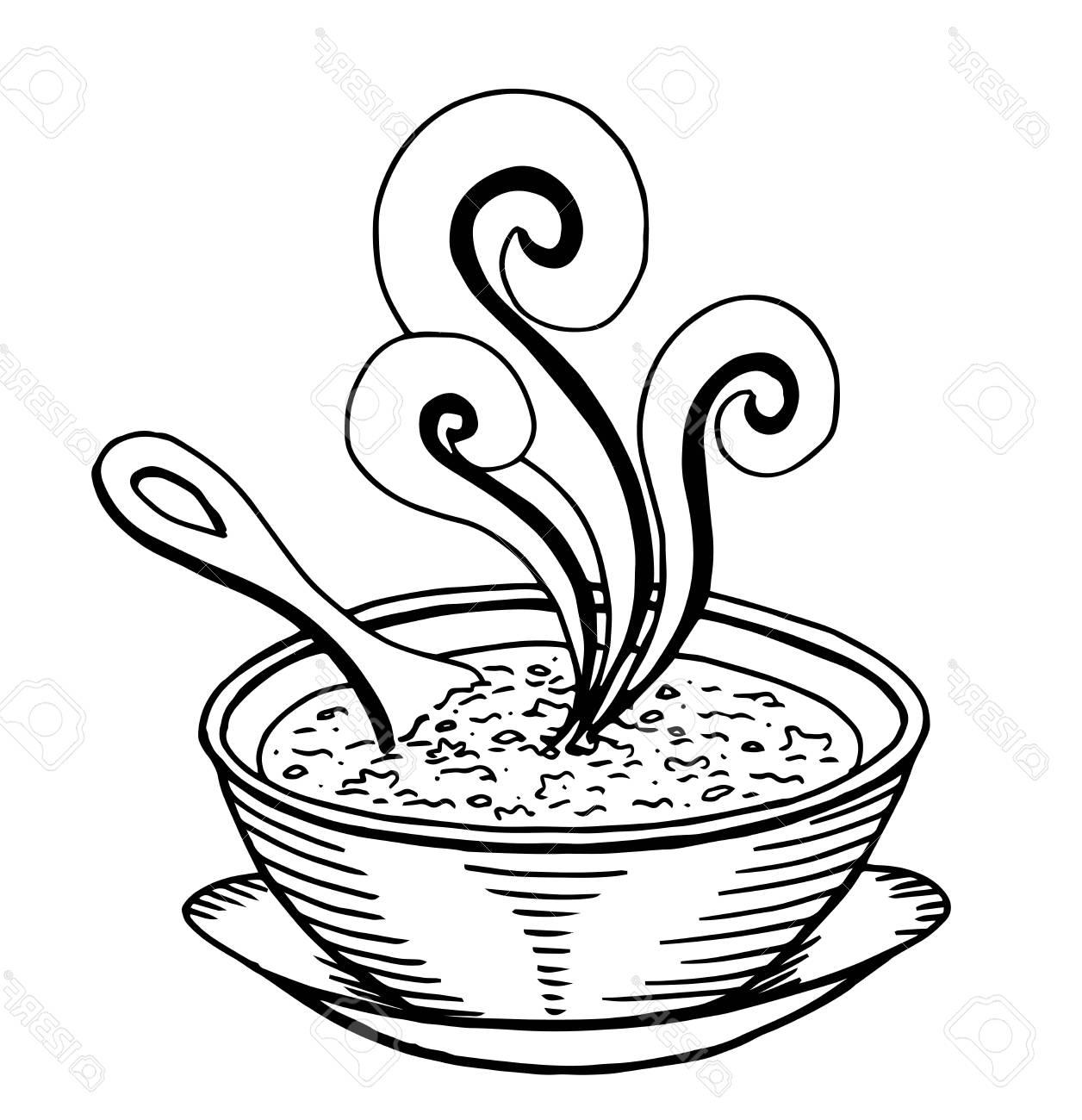 1256x1300 Hd Soup Drawing Vector Drawing Free Vector Art, Images, Graphics - Soup Drawing