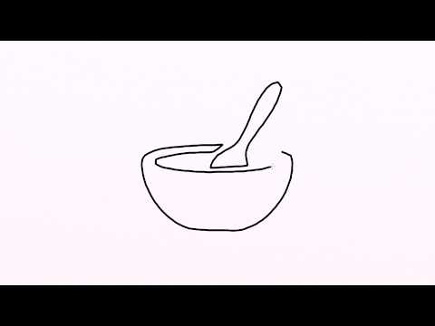 480x360 How To Draw Soup Easy Drawing For Kids Step - Soup Drawing