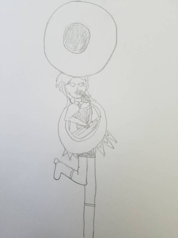 Sousaphone Drawing at Explore collection of