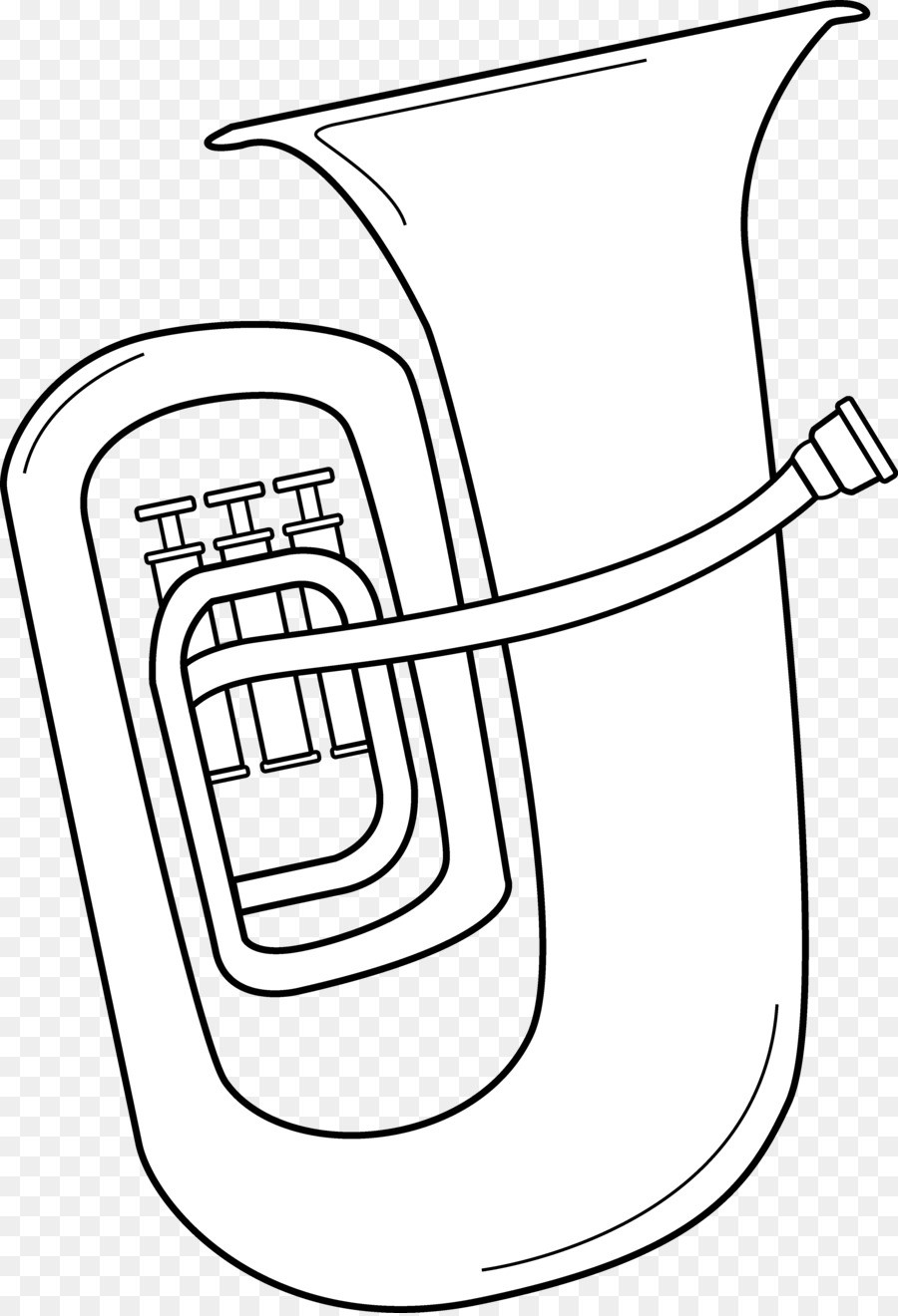 900x1320 tuba clipart instruments - Sousaphone Drawing
