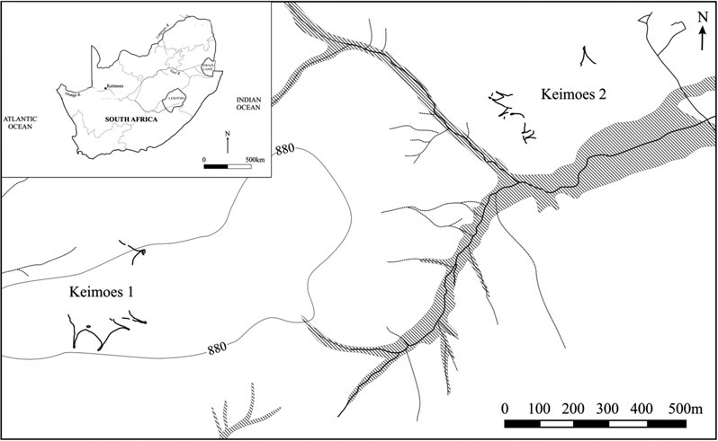 798x491 map of south africa showing keimoes - South Africa Drawing