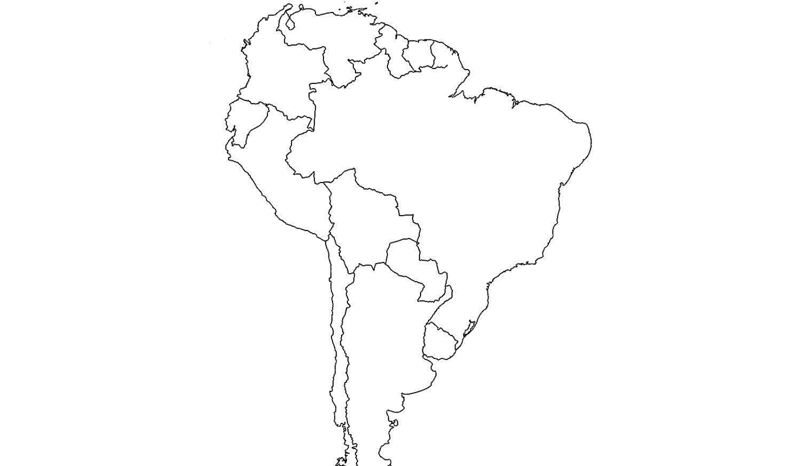 1592x932 map of south america know your meme - South America Drawing