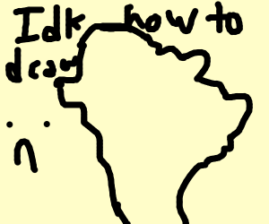 300x250 south america drawing - South America Drawing