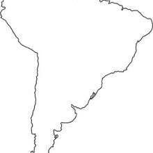 220x220 south america coloring pages - South America Drawing