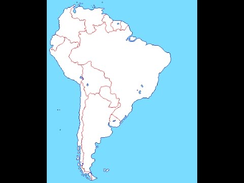 480x360 how to draw south america - South America Map Drawing