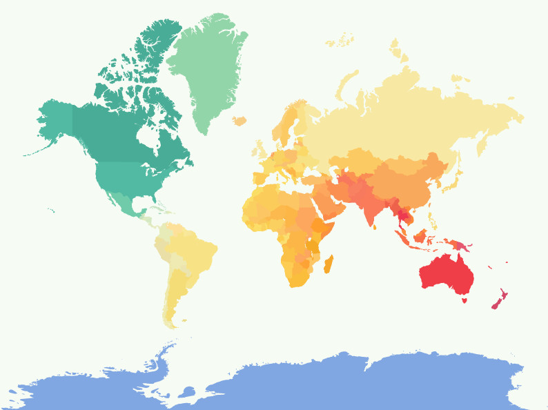 794x594 south america map drawing elegant what maps get wrong - South America Map Drawing