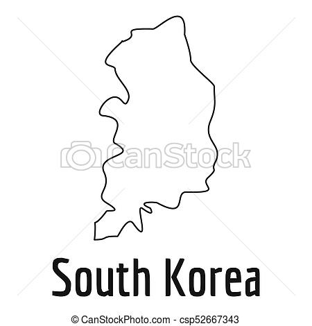 450x470 south korea territory on world map illustrations and stock art - South Korea Drawing