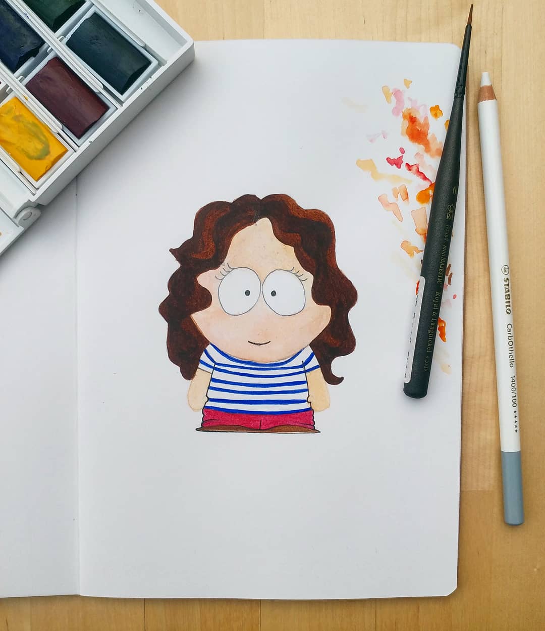 1080x1249 drawing myself as a south park character southpark - South Park Drawing