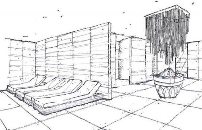 800x513 hotel spa drawing - Spa Drawing