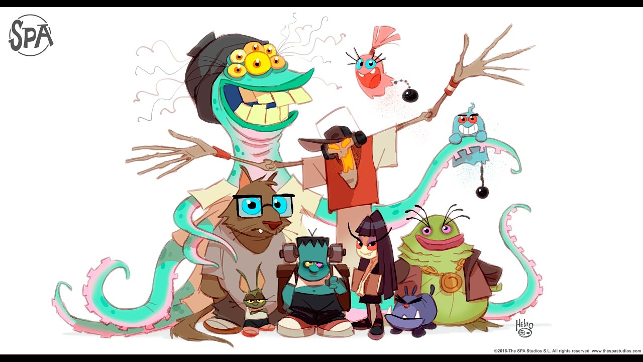 1280x720 the spa studios dany time lapse drawing halloween - Spa Drawing