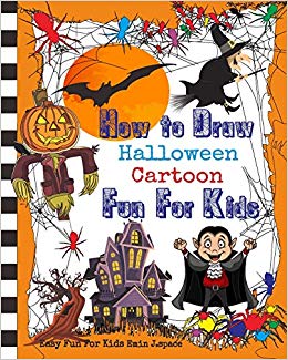 260x325 How To Draw Halloween Cartoon Learn Draw And Colors With Funny - Space Cartoon Drawing