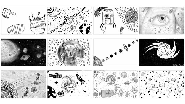 625x352 three thousand drawings to fly into space on cheops space - Space Drawing