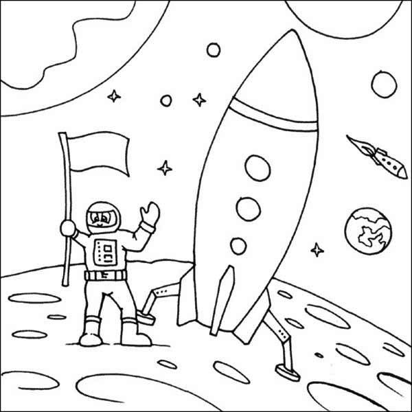 600x600 drawing space kid for free download - Space Drawing For Kid