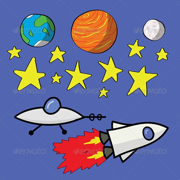 590x590 rocket man spacecraft, spaceship, ufo - Space Drawing For Kid