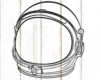 340x270 Astronaut Helmet Etsy - Space Helmet Drawing
