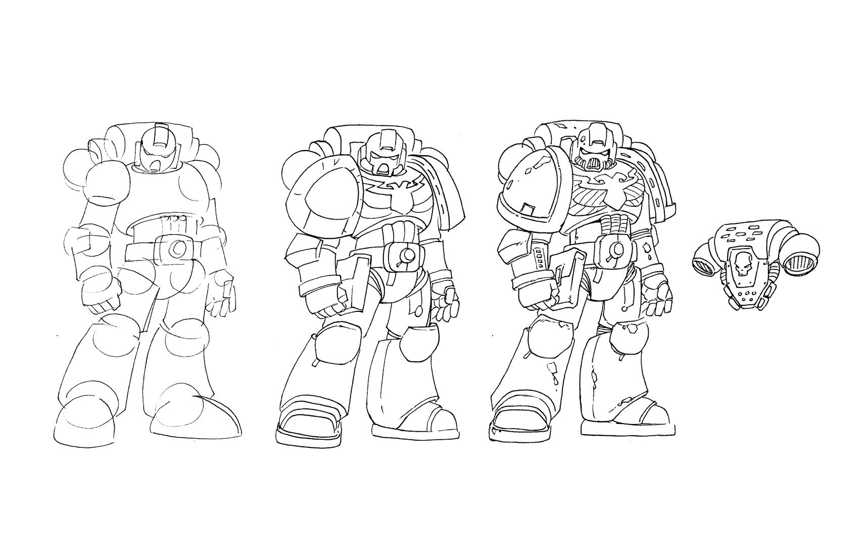 1700x1100 drawing a space marine - Space Marine Drawing