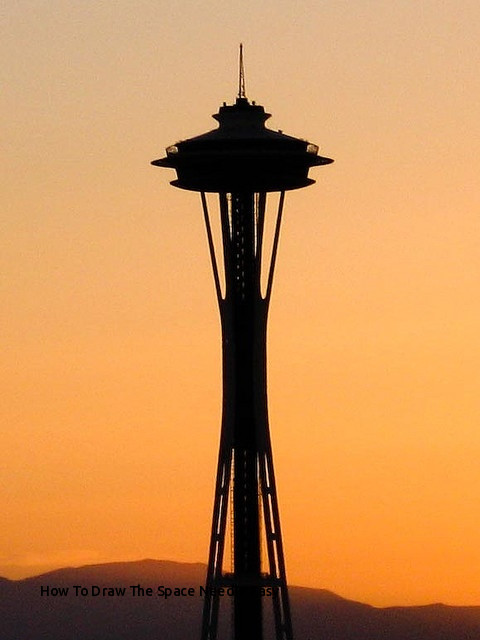 480x640 how to draw the space needle easy space drawing - Space Needle Drawing