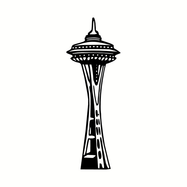 Space Needle Drawing at Explore collection of