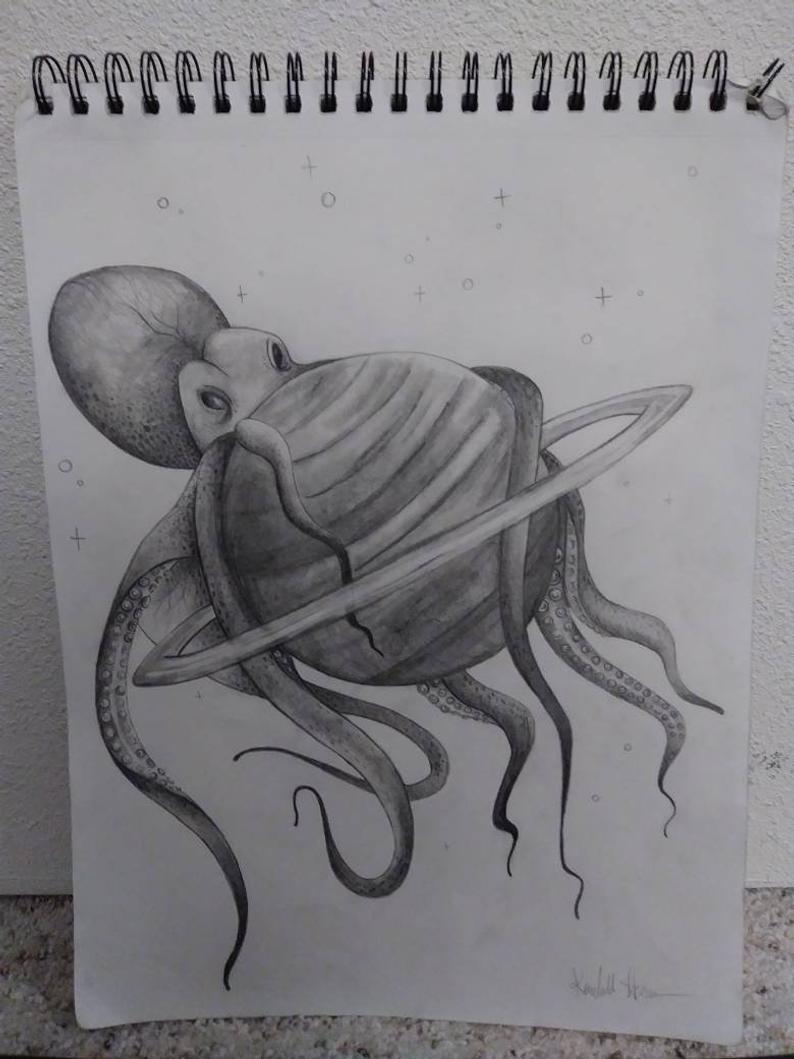 Space Pencil Drawing at Explore collection of