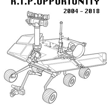 360x360 opportunity spirit mars rover line drawing t shirt - Space Rover Drawing