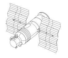 220x186 Gamma - Space Satellite Drawing