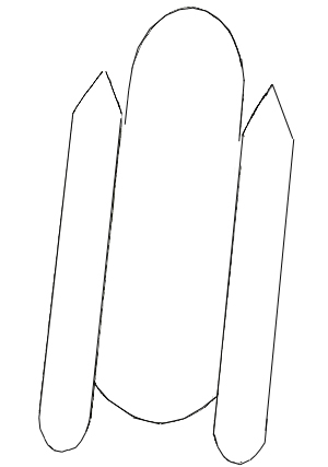 300x427 How To Draw A Spaceship - Space Ship Drawing