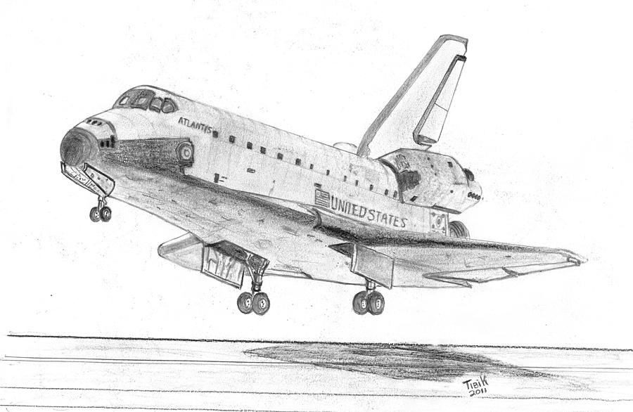 Space shuttle рисунок