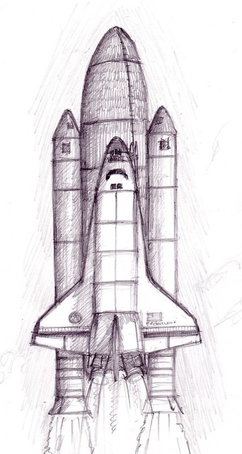 342x640 space shuttle design drawings - Space Shuttle Drawing