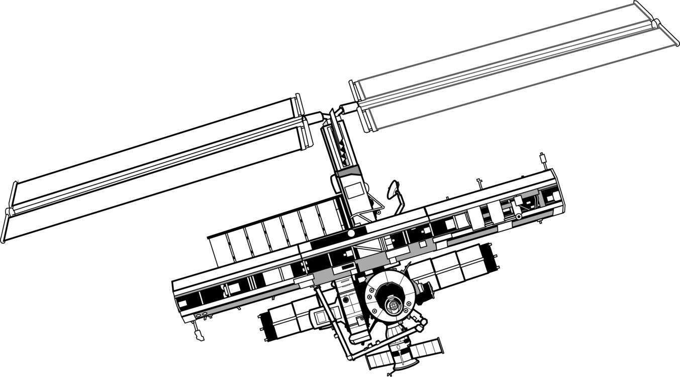 1353x750 international space station space shuttle program spacecraft - Space Station Drawing