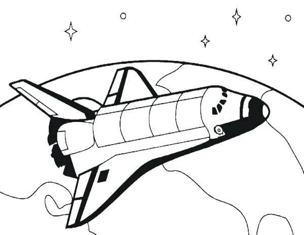 600x463 space pictures to color how to draw spacecraft for space travel - Spacecraft Drawing