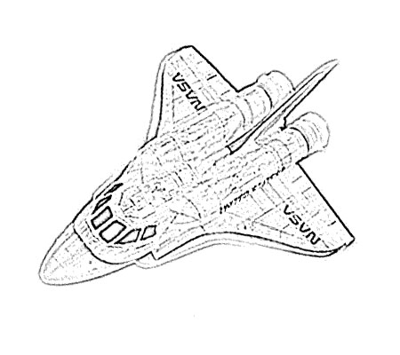 450x400 spacecraft transportation sketch - Spacecraft Drawing