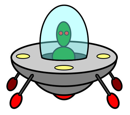 450x400 drawing a cartoon spaceship - Spaceship Cartoon Drawing