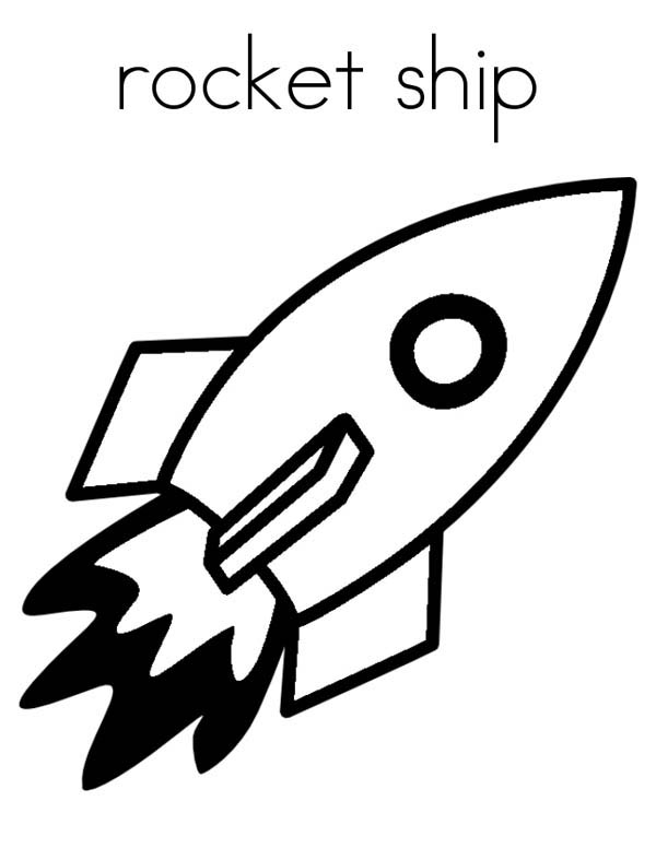 600x776 spaceship drawing - Spaceship Cartoon Drawing