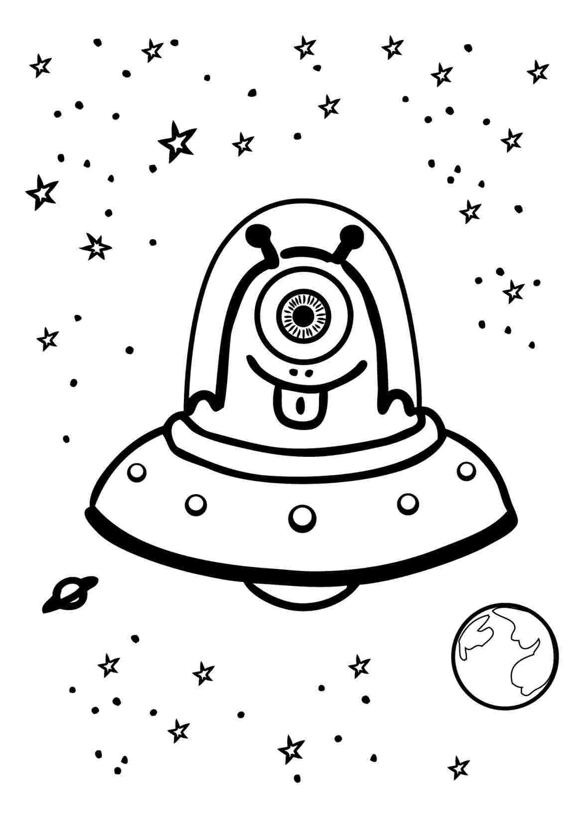 1172x1642 Space Spaceship Drawing For Kids Coloring Pages For Kids - Spaceship Drawing