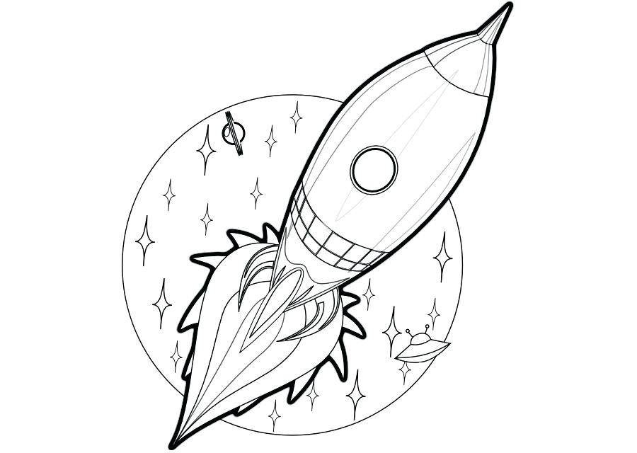 900x640 Coloring Pages For Kids Animals Online Mandala Halloween Masks - Spaceship Drawing For Kids
