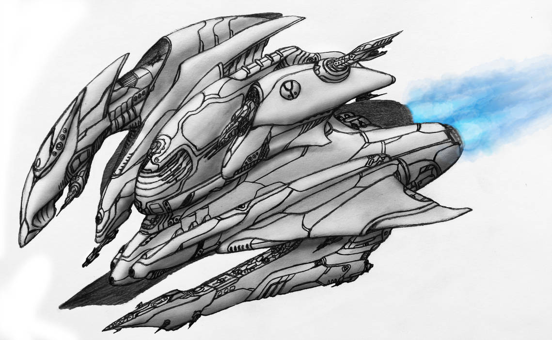1139x701 Spaceship Drawing Tutorial - Spaceship Drawing Pictures