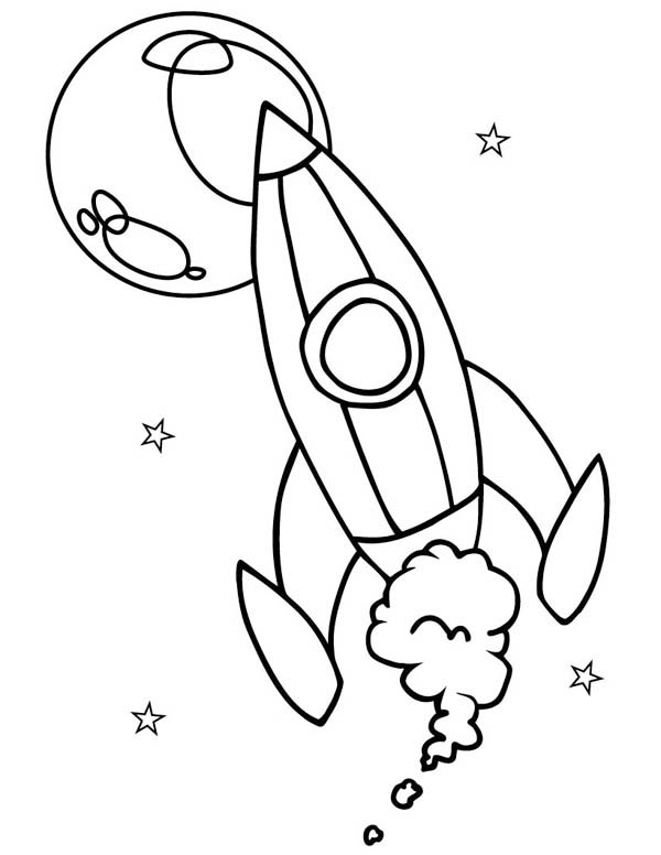 600x776 Cartoon Spaceship Drawing - Spaceship Drawing Pictures