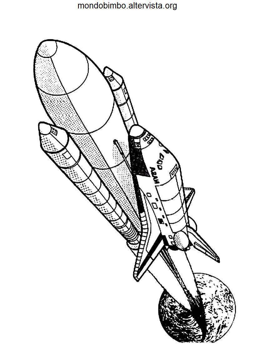 816x1123 Spaceship - Spaceship Line Drawing